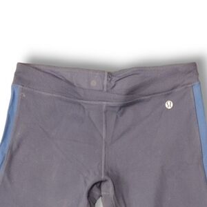 LULULEMON ATHLETICA - Grey & Blue Leggings Tights Size 4
